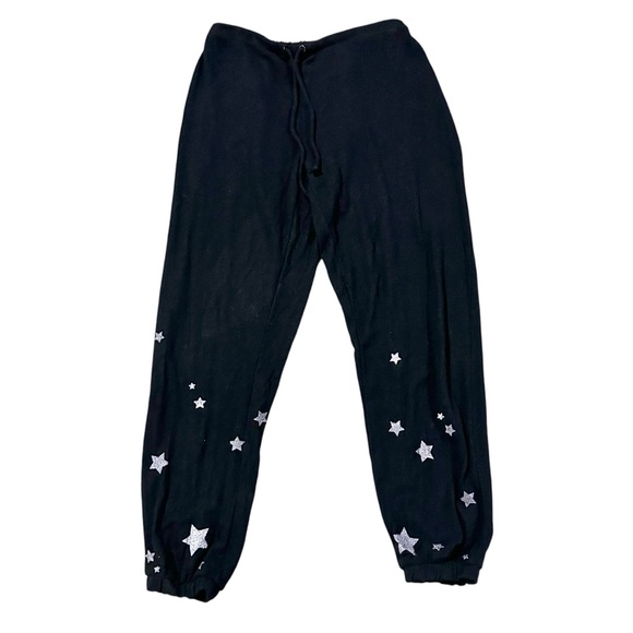 Chaser Starry Night Jogger Pants in Black Size Medium - NWOT - Picture 3 of 7